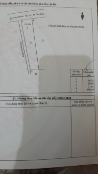 Bán đất nền QL1A, Xuân Phú, Xuân Lộc, Đồng Nai 350 tr/m(TL): 0901433596