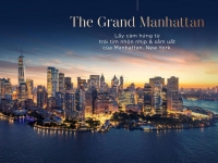 VIỆT KIỀU VỀ MỸ, BÁN RẺ CĂN HỘ GRAND MANHATTAN Q.1