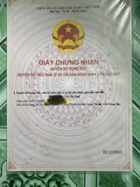 Bán căn hộ chung cư ngay TT, UBND Quận Tân Phú