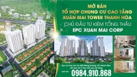 Thị trường căn hộ chung cư Thanh Hoá sôi sục với căn hộ Xuân Mai Tower
Hotline: 0984.910.868 - Quản lý dự án